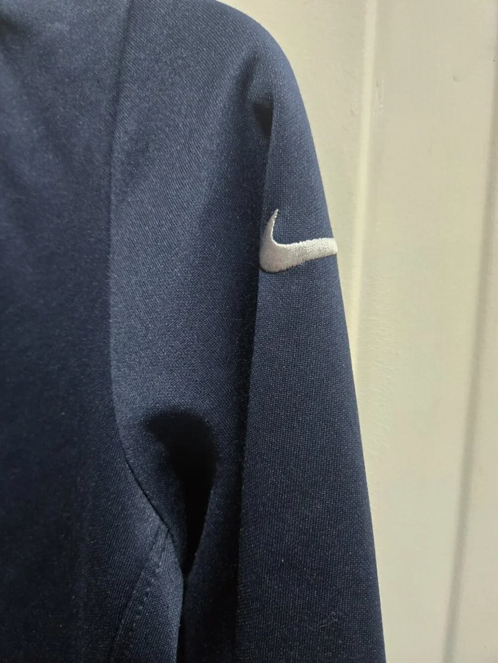 Nike Golf Women's Therma-FIT Navy 1/4 Zip Pullover Jacket Size M